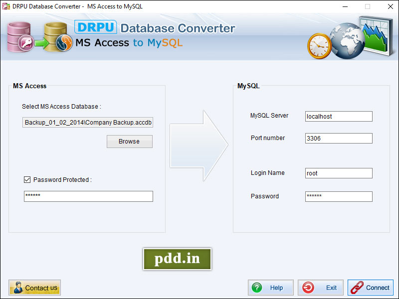 MS Access to MySQL Conversion Program 2.0.1.5