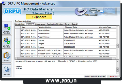 Advance KeyLogger Software