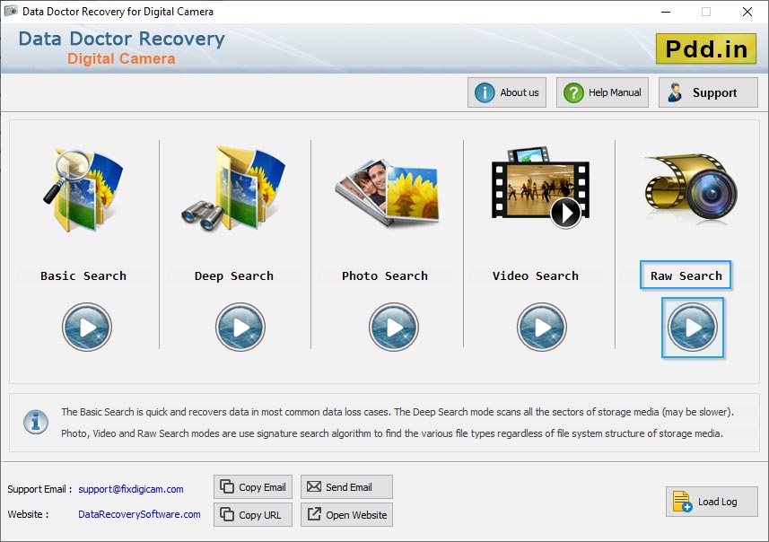Digital Camera Data Recovery Software