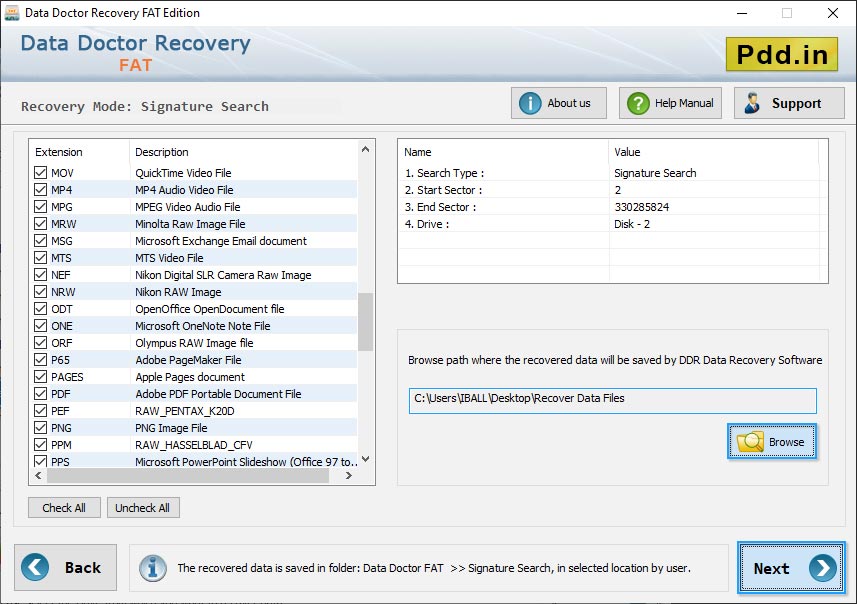 FAT Data Recovery Software