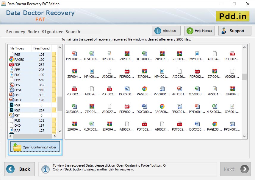 FAT Data Recovery Software