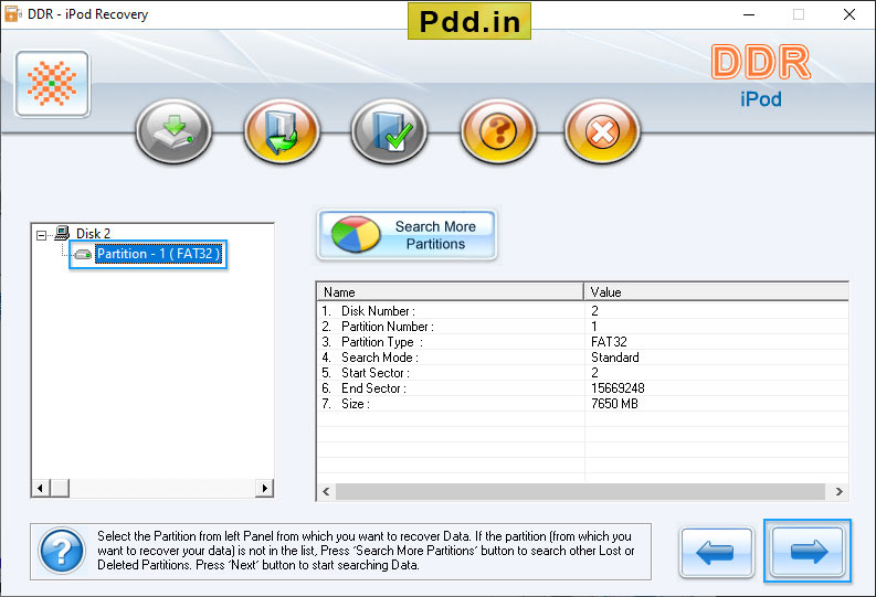 Select Partition