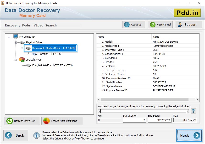 Memory Card Data Recovery Software