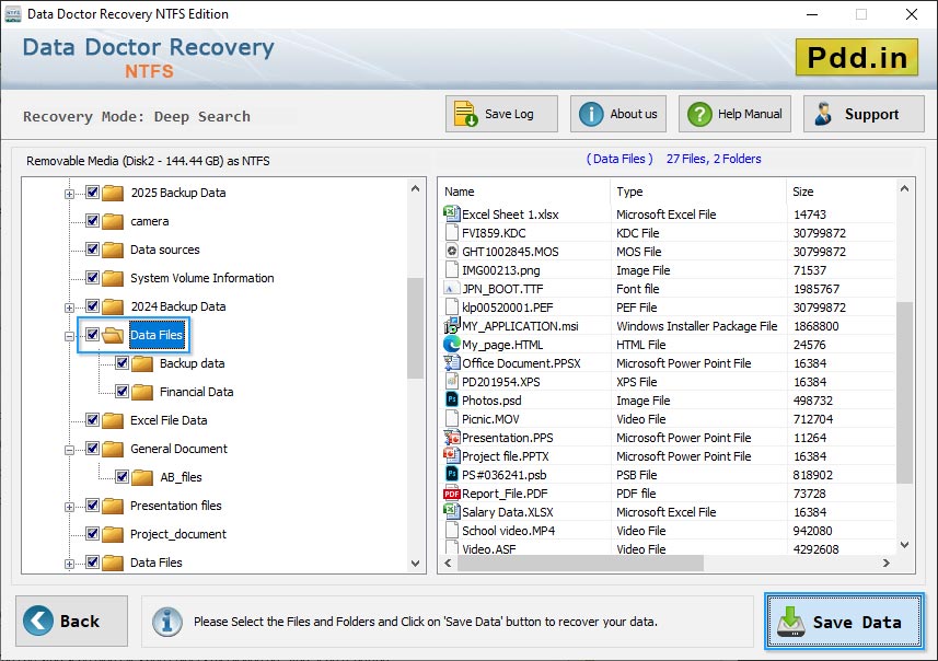 NTFS Data Recovery Software