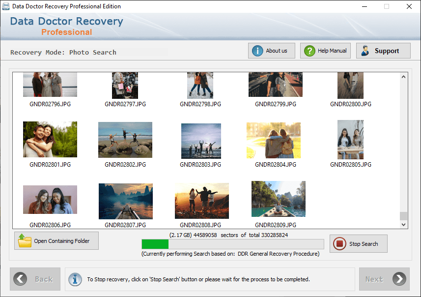 Disk Scanning process
