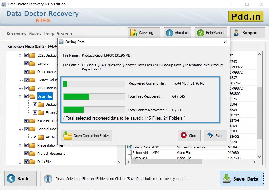 NTFS Data Recovery Software