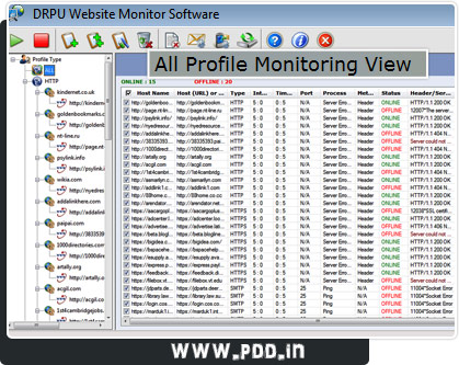 Website Monitoring Tool