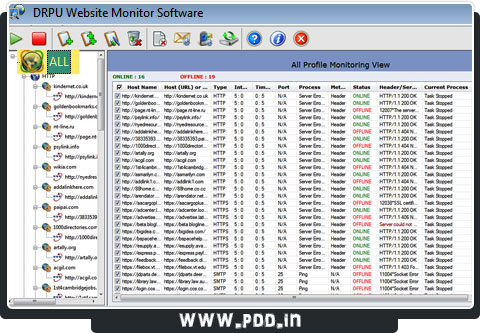 Website Monitoring Tool