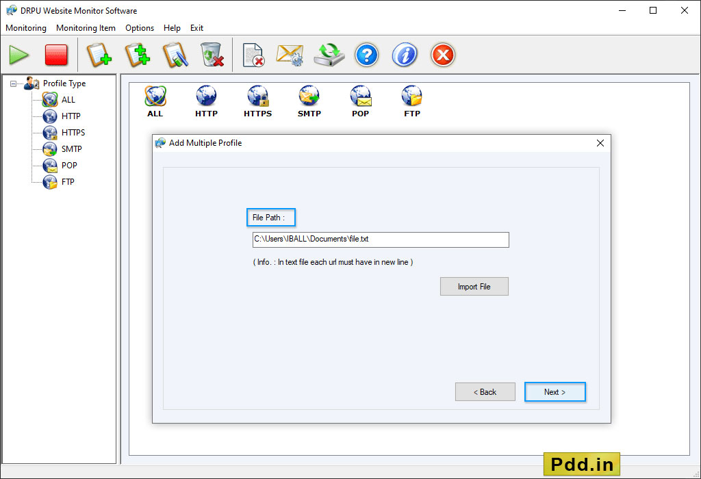 Website Monitoring Tool